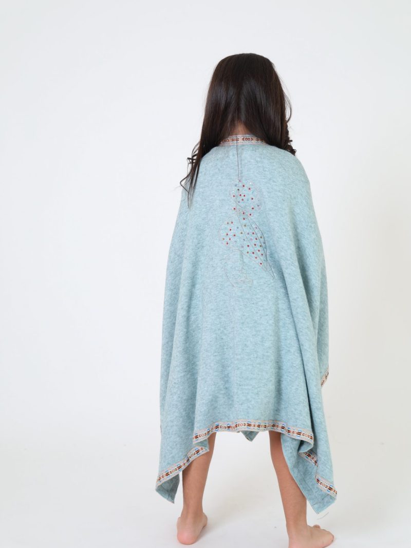 Mini Chic Poncho Ice Mint