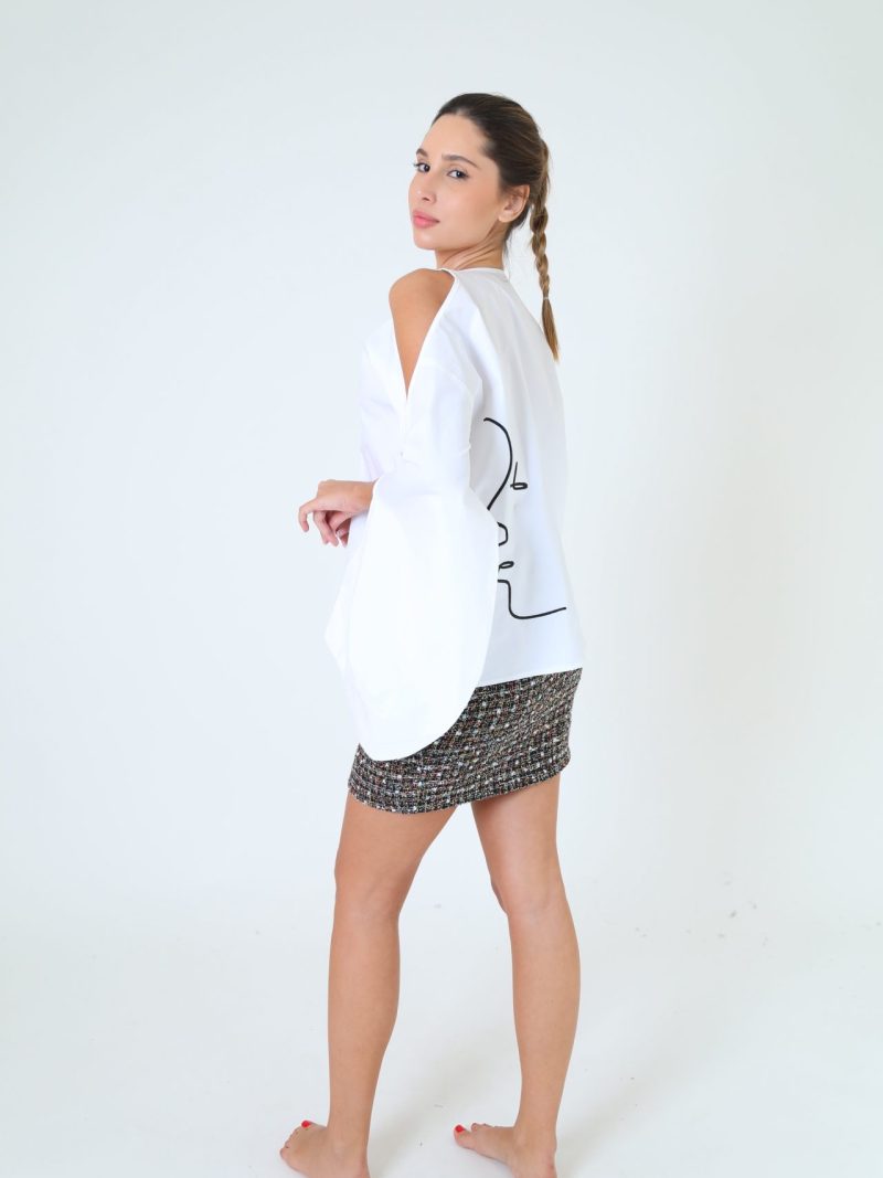 Blouse Faces Charm