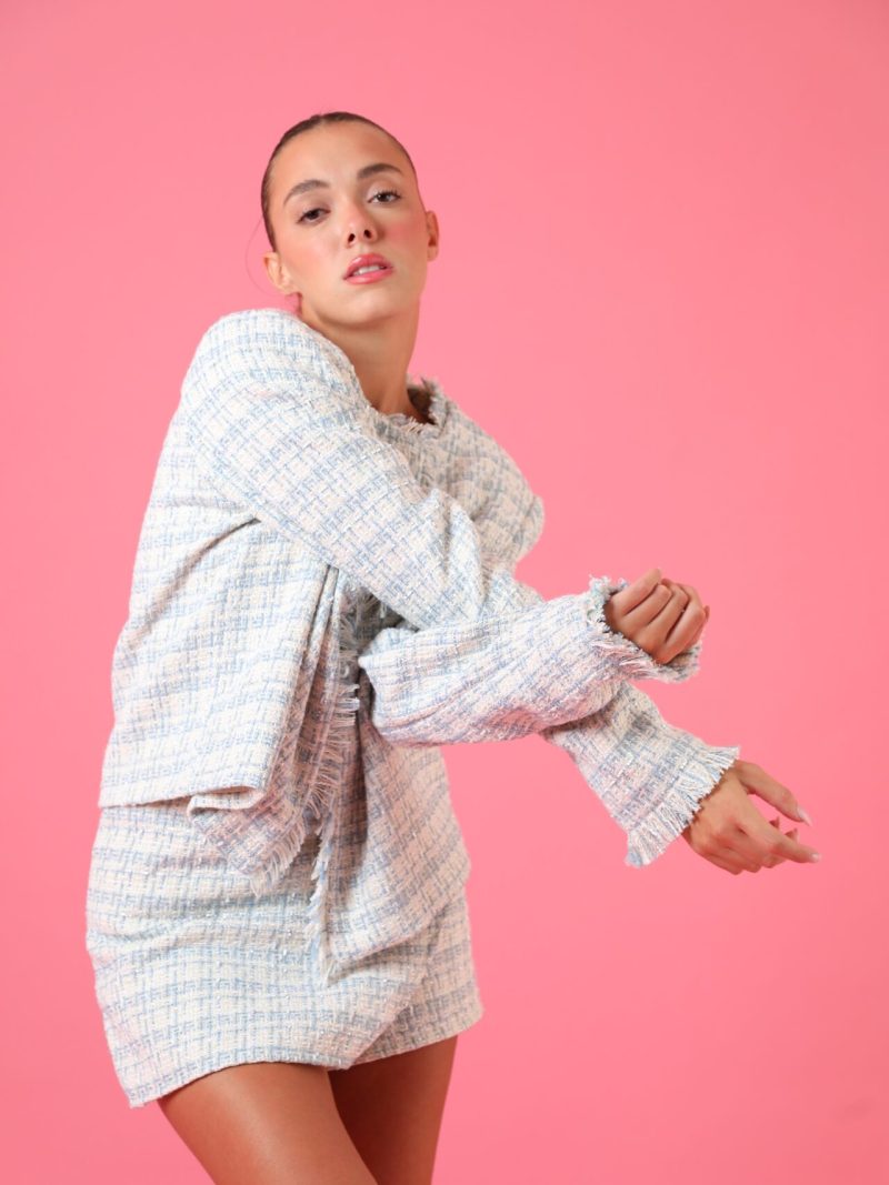 Classic Azure Elegance Jacket